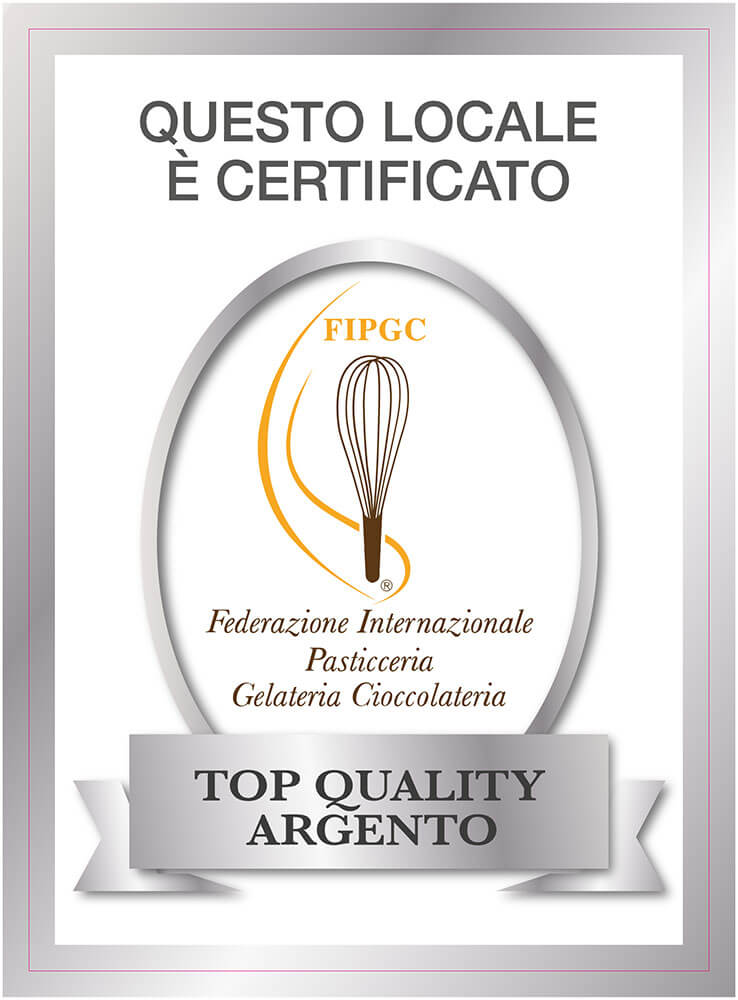 migliori pasticcerie d'italia FIPGC top quality argento