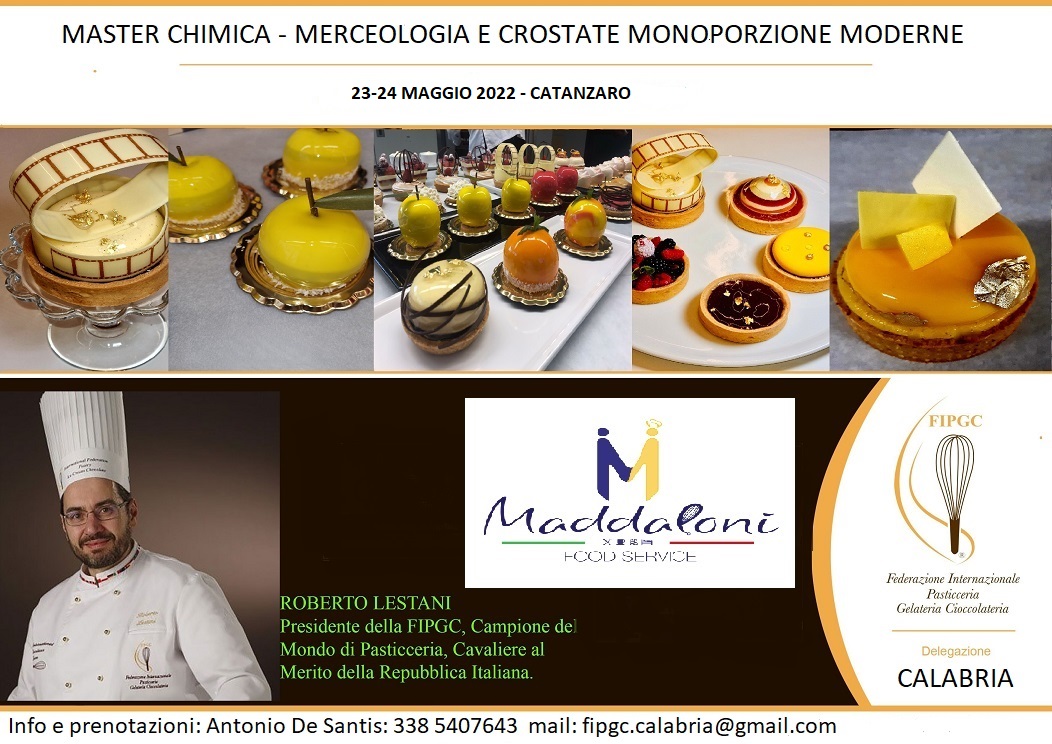 MASTER DI PASTICCERIA IN CALABRIA